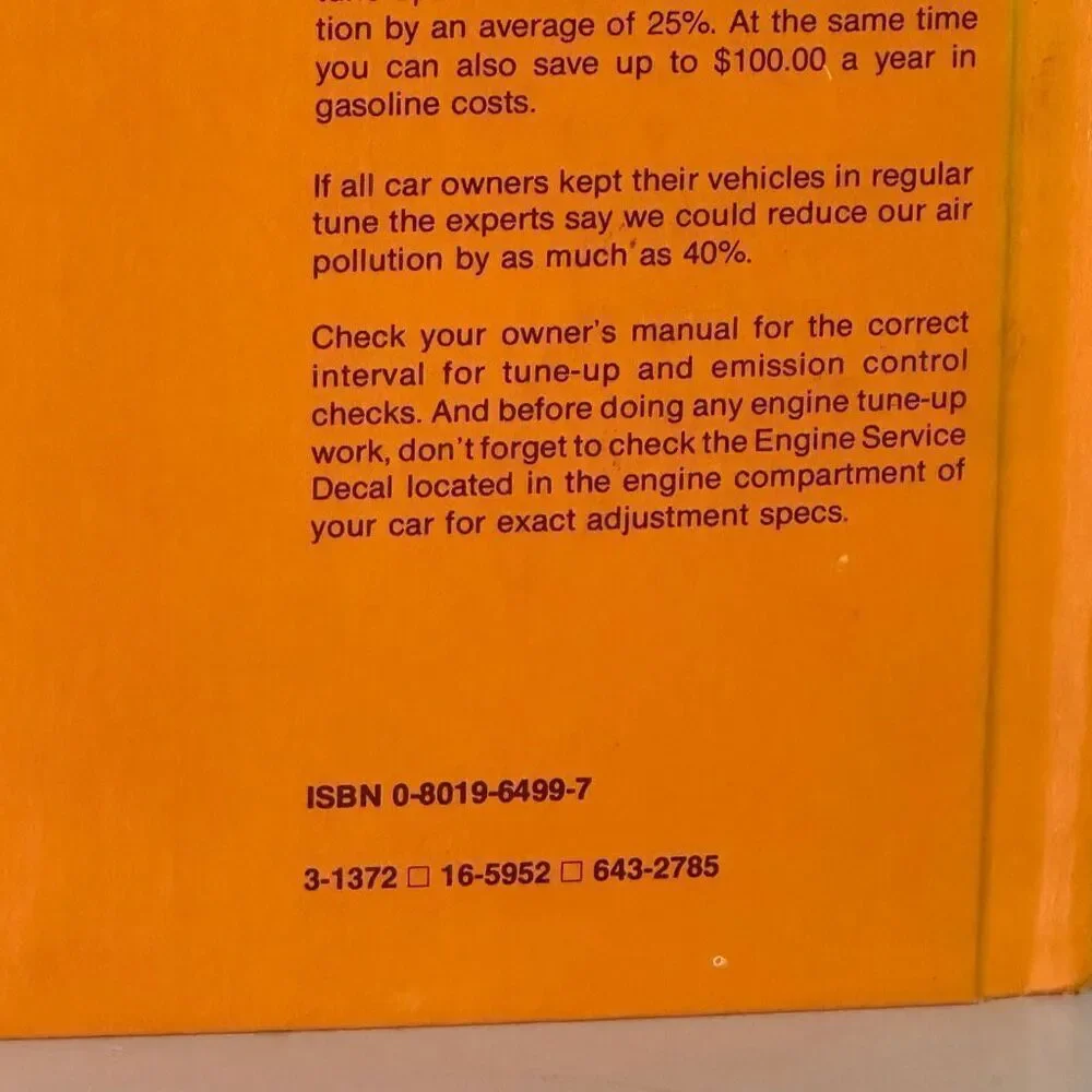 Vintage Chiltons’s Auto Repair Manual 1970-1977